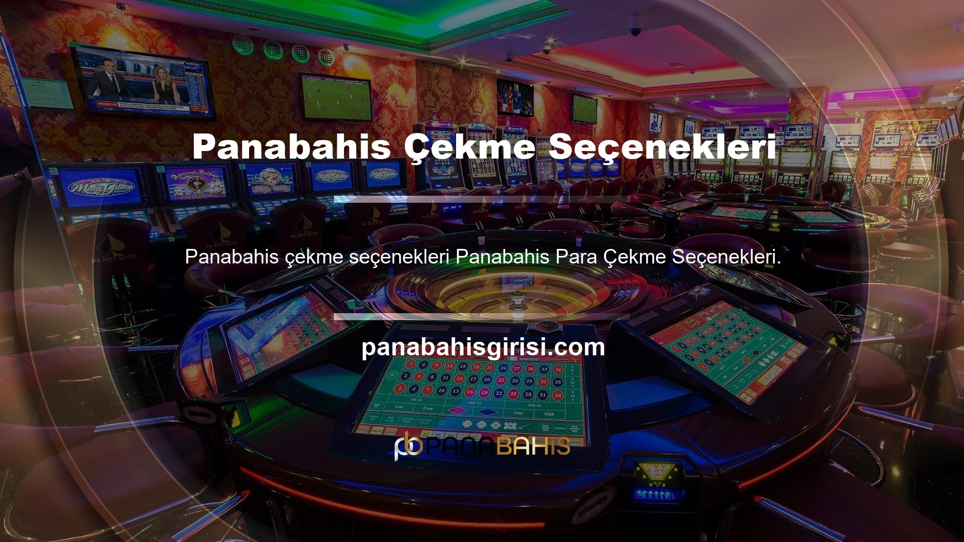 Panabahis web sitemizin bir üyesi olarak, yatırımınız karşılığında her zaman farklı bahis seçeneklerinden ve farklı oyun seçeneklerinden kazanma fırsatına sahip olacaksınız