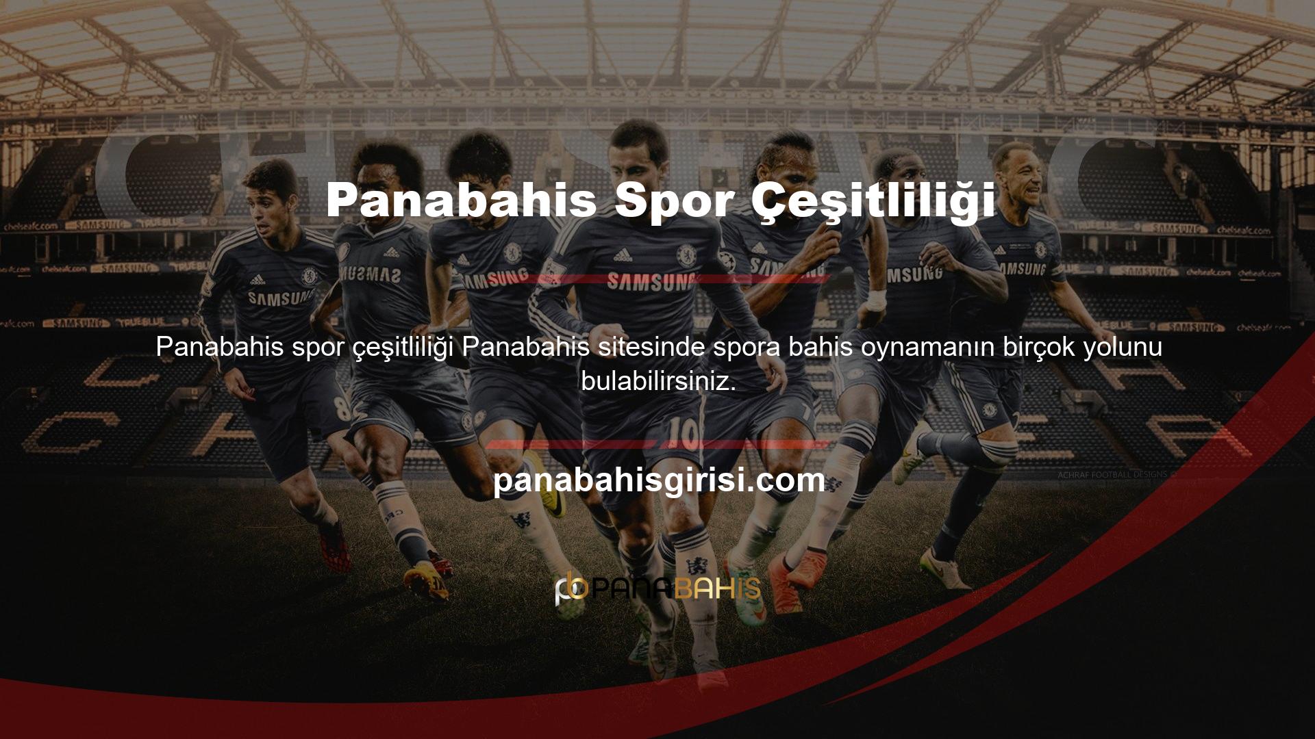 Ayrıca spora da bahis oynayabilirsiniz